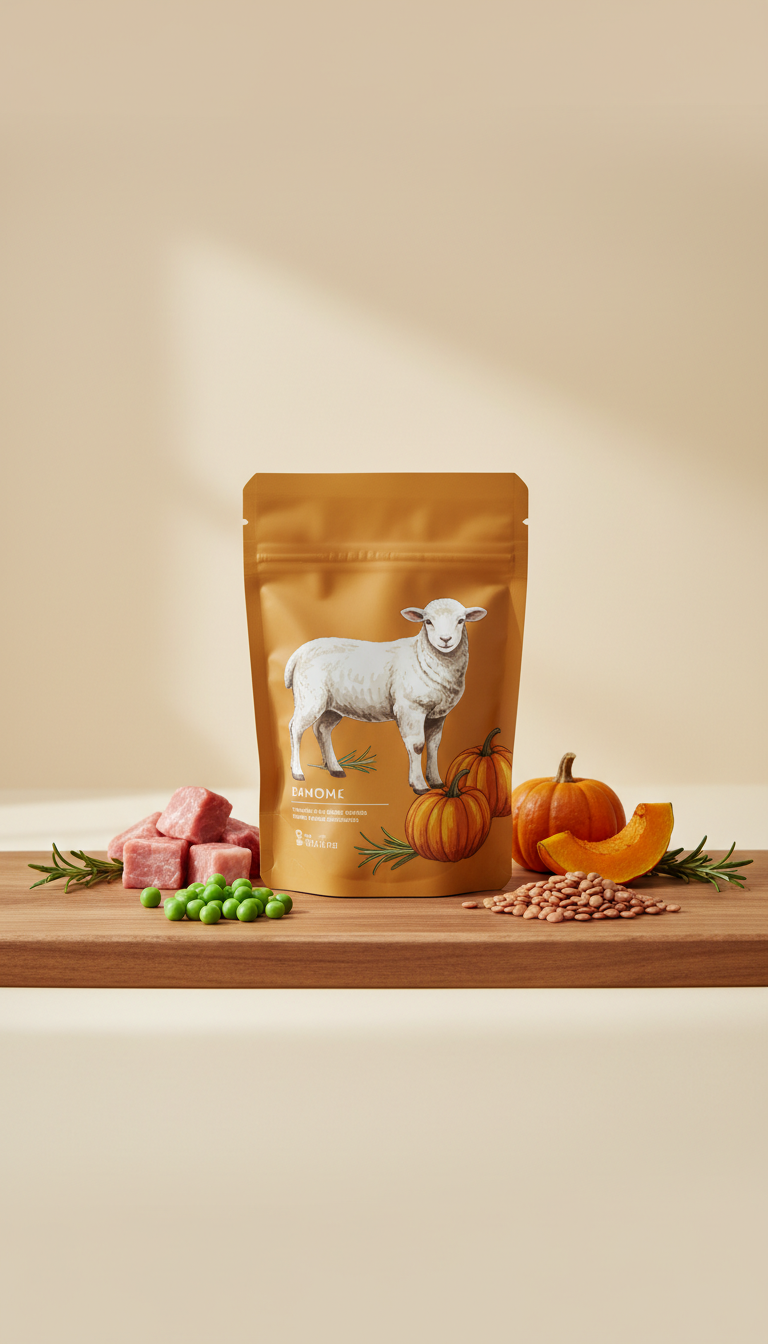 Lamb & harvest pumpkin blend pouch