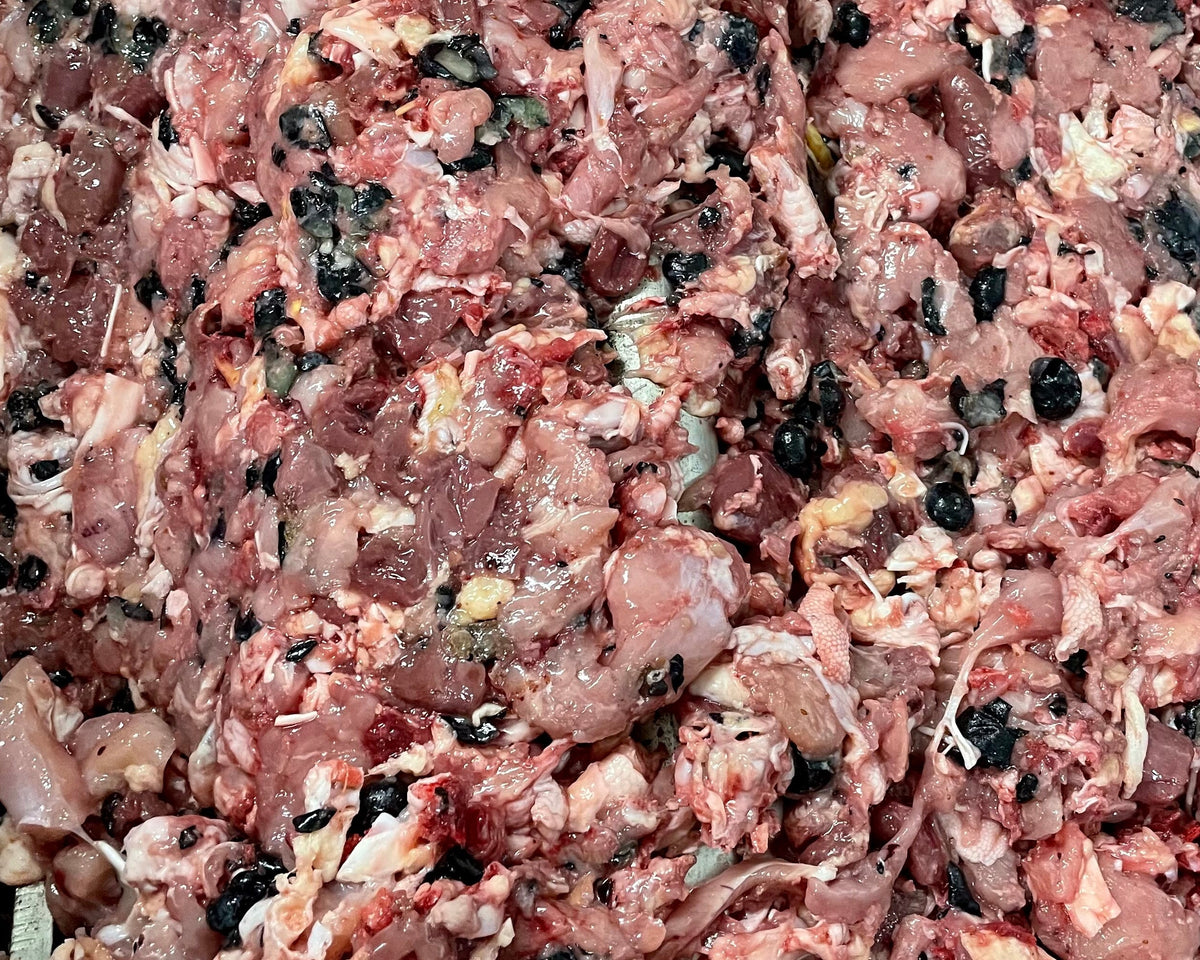 Blueberry / Chicken / Beef    Ground