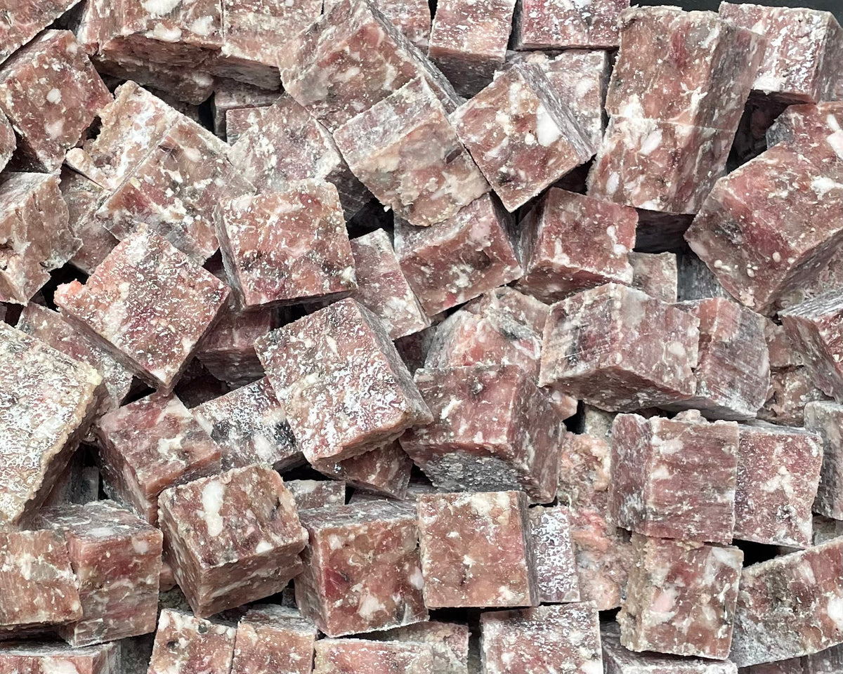 PORK & FISH BLEND:  Sold in 5lb Chubs.  Mix different blends to make 20lbs for FREE SHIPPING.